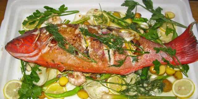 Baked Lapu-Lapu